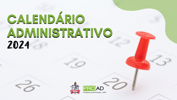 Calendário Administrativo 2024